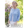 Lost in the Sky Cardigan by DROPS Design - Patron de tricot pour cardigan taille. S - XXXL