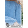 Blue Shore by DROPS Design - Patron de tricot pour chemisier taille S - XXXL
