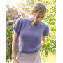 Violet Meadow by DROPS Design - Patron de tricot pour chemisier taille S - XXXL