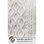 Stone Cables by DROPS Design - Patron de tricot pour chemisier taille. S-XXXL