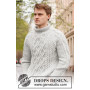 Stone Cables by DROPS Design - Patron de tricot pour chemisier taille. S-XXXL