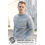 Atlanterhavsveien by DROPS Design - Patron de tricot pour chemisier taille. S-XXXL