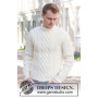 Ice Island by DROPS Design - Patron de tricot pour chemisier taille. S-XXXL