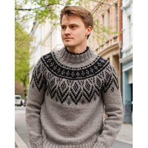 Nordic Nights by DROPS Design - Patron de tricot pour chemisier taille S-XXXL