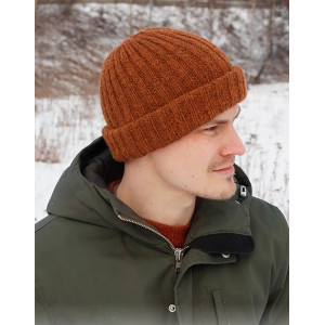 Pumpkin Patch Hat by DROPS Design - Patron de tricot pour chapeau taille. S/M - L/XL