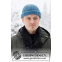 Winter Mist Hat by DROPS Design - Patron de tricot pour chapeau taille. S/M - L/XL