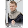 Lillesand Neck Warmer by DROPS Design - Patron de tricotage pour le cou taille S-XL