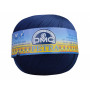 DMC Petra n° 8 Fil à Crocheter Unicolor 5823 Bleu Marine