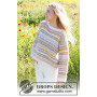 Pastel Spring by DROPS Design - Chemisier Taille du patron de tricot S - XXXL