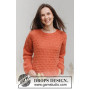 Maggie's Bricks by DROPS Design - Patron de tricot pour chemisier taille S - XXXL