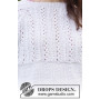 Lost in Summer Sweater by DROPS Design - Patron de tricot pour chemisier taille S - XXXL
