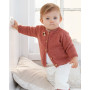 Little Bee Cardigan by DROPS Design - Patron de tricot pour veste de bébé taille 0/1 mois - 3/4 ans