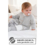 Little Pearl Cardigan by DROPS Design - Cardigan pour bébé Patron de tricot taille 0/1 mois - 3/4 ans