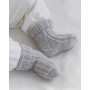 Chaussettes Little Pearl par DROPS Design - Modèle de chaussettes pour bébé à tricoter de 0/1 mois à 3/4 ans