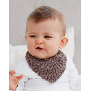 Little Peanut par DROPS Design - Patron de bavoir tricoté taille 1/9 - 9/18 mois