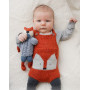 Baby Fox Onesie by DROPS Design - Bodystocking pour bébé Taille du patron de tricot Prématuré - 3/4 ans
