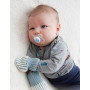 Tiny Mitts by DROPS Design - Patron de tricot pour mitaines de bébé Taille 1/3 mois - 6/9 mois