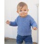 Baby Blue Note by DROPS Design - Blouse patron de tricot taille 6/9 mois - 7/8 ans