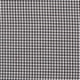 Gabardine à carreaux 150cm 003 Noir et blanc - 50cm