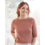 Moody Judy by DROPS Design - Patron de tricot pour chemisier taille S - XXXL