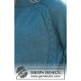 Cabled Bliss by DROPS Design - Patron de tricot pour chemisier taille S - XXXL