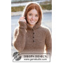 Woodland Pixie par DROPS Design - Patron de tricot pour chemisier taille S - XXXL