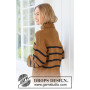 Fudge Stripes by DROPS Design - Patron de tricot pour chemisier taille S - XXXL
