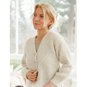 Snuggly Hug by DROPS Design - Patron de tricot pour cardigan taille XS - XXL