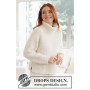 Snow Kiss by DROPS Design - Patron de tricot pour chemisier taille XS - XXL