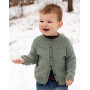 First Leaf Jacket par DROPS Design - Patron de tricot pour cardigan taille 2-12 ans