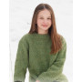 Fresh Lime by DROPS Design - Blouse patron de tricot taille 2-12 ans