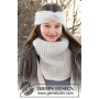 Winter Companions by DROPS Design - Bandeau et collier en tricot taille 2-12 ans