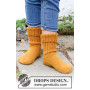 Sunnyside Down par DROPS Design - Patron de chaussettes à tricoter Taille 26-43