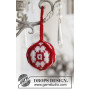 Boules de Noël par DROPS Design - Patron de Boules Décoration Noël Tricotées 8-9cm - 4 pces