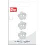 Prym Bouton en plastique Fleur blanche 18mm - 3 pcs