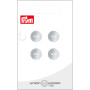 Prym Bouton en plastique blanc 12mm 2 trous - 4 pcs