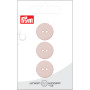 Prym Bouton plat en plastique rose 18mm - 3 pcs