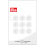 Prym Bouton en Plastique Blanc 12mm - 9 pièces
