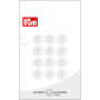 Prym Bouton en Plastique Blanc 10mm - 12 pièces