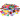 Mousse Eva cercles, ass. de couleurs, d 12+20+32 mm, 2120 ass./ 1 Pq.