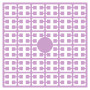 Pixelhobby Midi Perles 523 Violet clair 2x2mm - 140 pixels