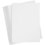 Papier Cartonné Coloré, blanc, A5, 148x210 mm, 180 gr, 200 flles/ 1 Pq.