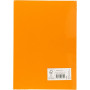 Papier Cartonné Coloré, orange, A4, 210x297 mm, 180 gr, 100 flles/ 1 Pq.