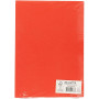 Papier Cartonné Coloré, rouge, A4, 210x297 mm, 180 gr, 100 flles/ 1 Pq.