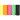 Pâte à Modeler , couleurs néons, H: 9,5 cm, 400 gr/ 1 seau