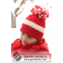 Danemark par DROPS Design - Patron de Chapeau au Crochet Tailles 3 Ans - Adulte