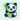 Kit de broderie Permin Panda 8x8cm