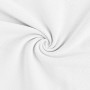 Polo Jersey coton 155cm 050 Blanc - 50cm