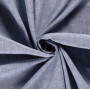 Tissu mélangé lin/coton 145cm 006 Bleu gris - 50cm