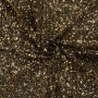 Tissu pailleté en polyester 145cm 80 Gold - 50cm